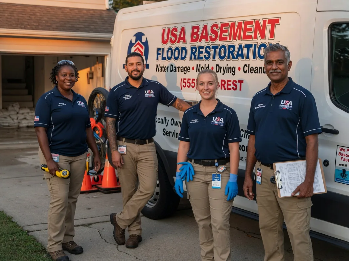 Basement Flood Cleanup company in Mosherville, MI